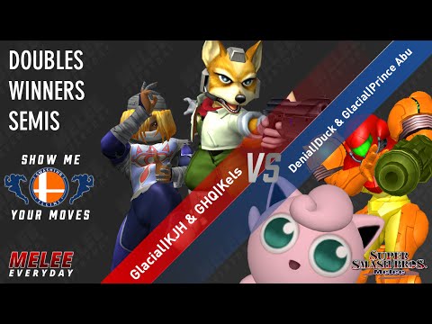 Glacial|KJH & GHQ|Kels vs. Denial|Duck & Glacial|Prince Abu - SSBM - Dbls, WS