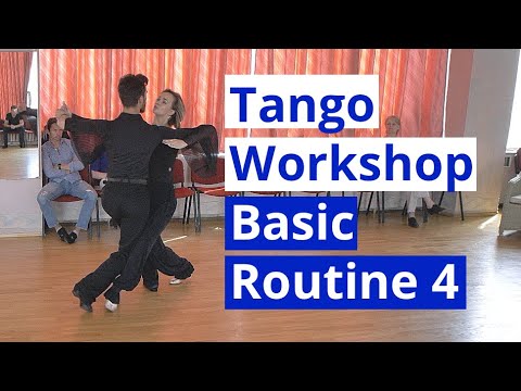 Tango Basic Routines Workshop 4 | demo by Edgars Linis - Eliza Ancane