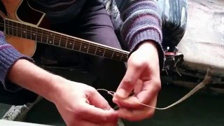 how to fix broken guitar string