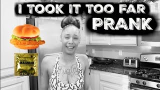 CONDOM IN HER FOOD  PRANK ON GIRLFRIEND!!!