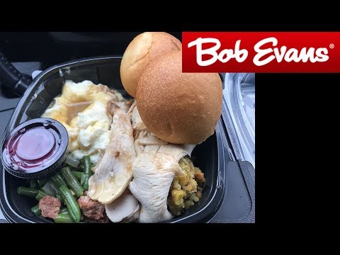 Bob Evans: Slow-Roasted Turkey & Dressing Meal Review