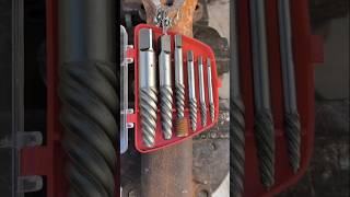 screw extractors bolt extractors or easy-outs, designed removing broken or damaged screws and bolts