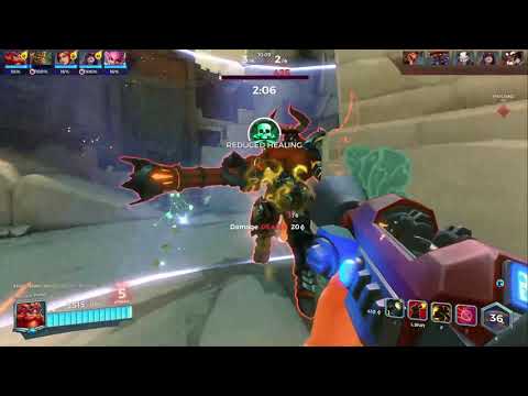 Crazy 100k damage Barik game - Paladins