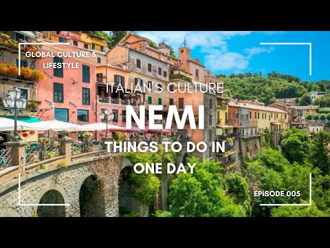 Discover Nemi: Italy’s Hidden Gem by the Volcanic Lake | A Perfect One-Day Escape!