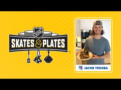 Skates and Plates - Ep. 2 - Jacob Trouba makes "Chicken Under a Brick" with Chef Marc Forgione