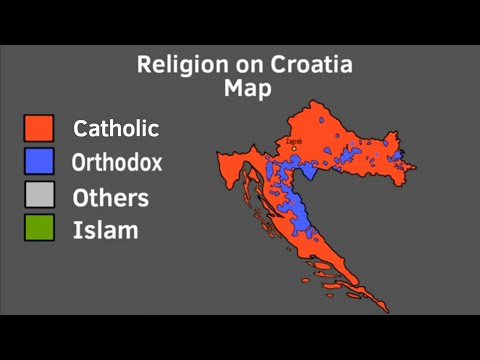 Religion in the balkans (every country)