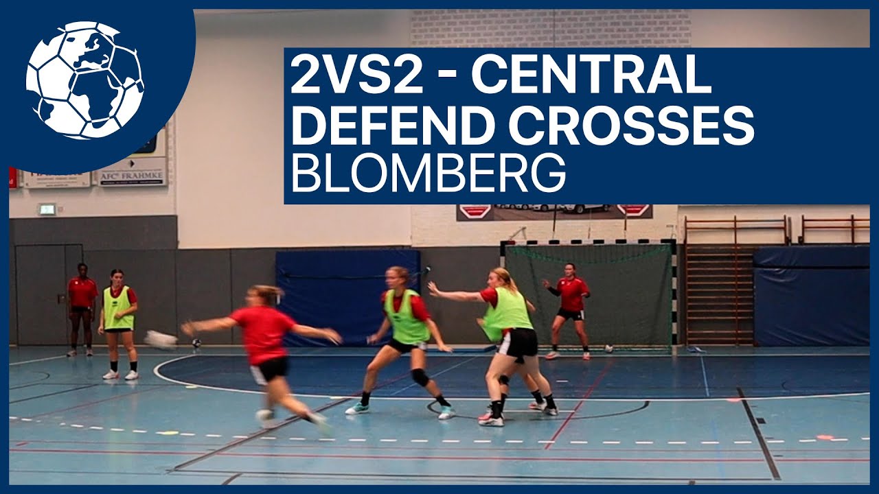 Defense against crossing - 2vs2 - Handballtraining Birkner | Handball inspires [deutsch/english]
