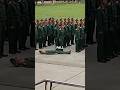 Soldier drops during the most important event 🤐