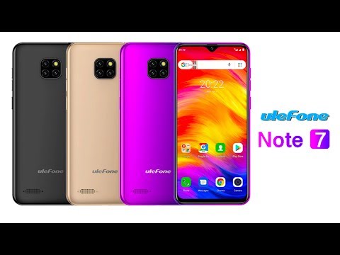 Ulefone Note 7 - Triple camera budget smartphone