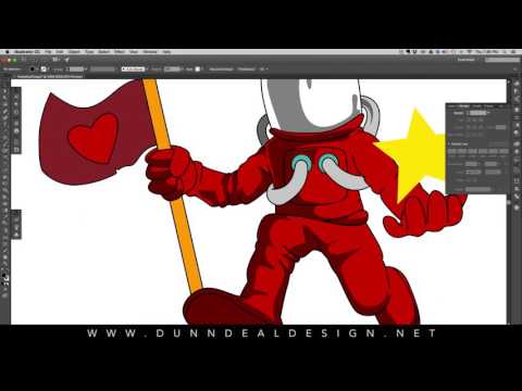 Creating A Cool Astronaut in Adobe Illustrator
