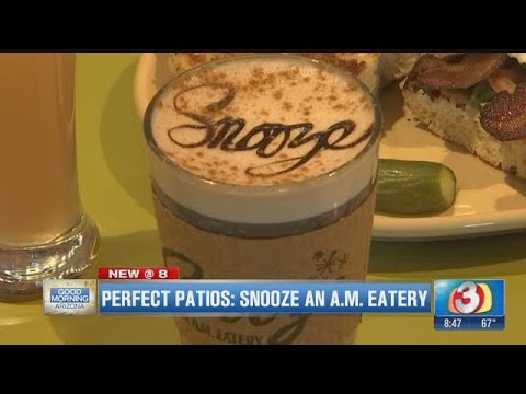 Snooze serviert Frühstücksklassiker in einem vielseitigen Ambiente