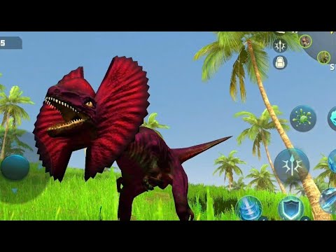 Best Dino Games - Dilophosaurus Simulator Android Gameplay