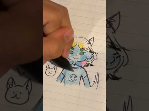 Draw your monster TikTok Trend #art #artist #shorts #trending