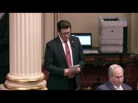 Senator Brian Jones adjourns in memory of Firefighter Yaroslav Katkov