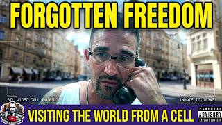 AFTER 16 YEARS IN PRISON -DAVID A WINDOW TO THE OUTSIDE WORLD VIA GTL VIDEO VISIT - VISITING PRAGUE