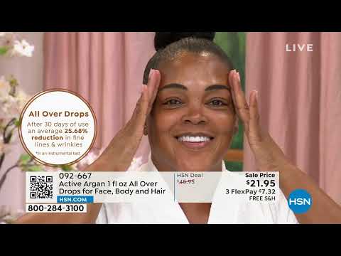 HSN | Active Argan Skincare Steals & Deals - All On Free Shipping 08.02.2023 - 05 PM