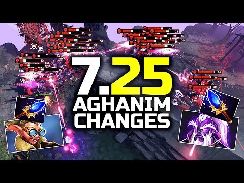 Dota 2 NEW 7.25 PATCH – ALL NEW AGHANIM‘S SCEPTERS! (REWORKED + CHANGES)