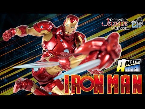 Revoltech IRON MAN Bleeding Edge Armor | Amazing Yamaguchi No.013 Action Figure Review