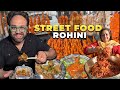 CRAZY Non Veg Street Food In Rohini Champaran Meat Peshawari Chicken Nonveg Salad
