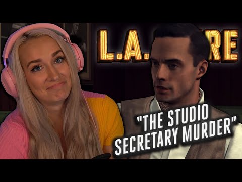 The Studio Secretary Murder | LA Noire: Pt. 10 | First Play Through - LiteWeight Gaming