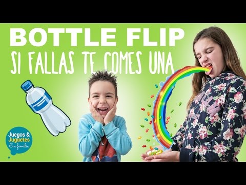 🍭 RETO BOTELLA JELLY BEANS 2025 🎲 Bottle Flip Challenge con Grageas Harry Potter