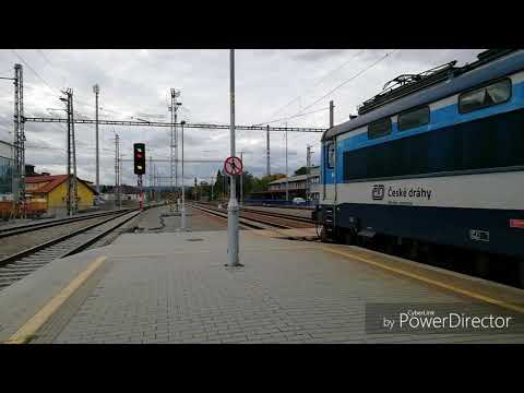 Rozjezd lokomotivy 242 Plecháč ze Strakonic