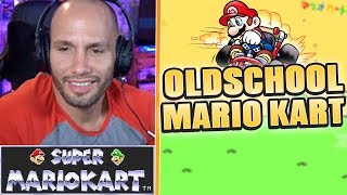 OLDSCHOOL MARIO KART? Super Mario Kart | Flying Uwe Gaming