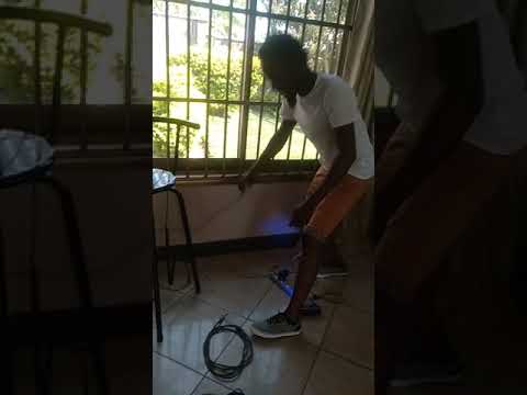 Mistarpush & Faith Musa (setting up)