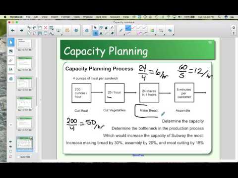 Capacity and Bottlenecks
