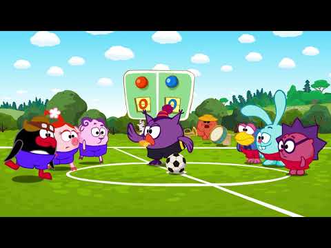 KIKORIKI футбол первый тайм 57 серия 2006 английский языки