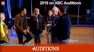 Elizabeth Gaba “All I Ask” Has Two Moms (Her Mom &amp; Donor Mom)  | American Idol 2019 Auditions