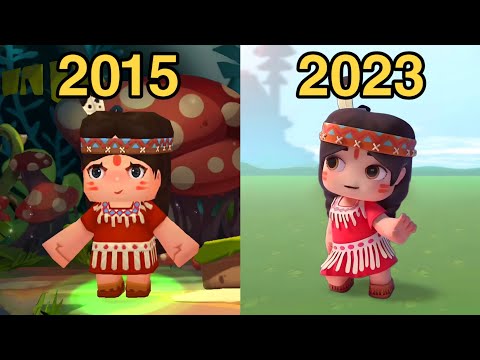Evolution of Mini World: First Version, Global Version and Chinese Version (2015 vs 2023)