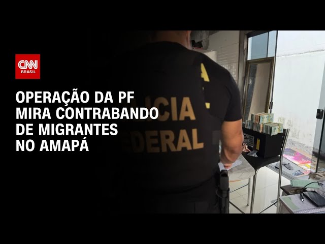Piratas do Caribe: PF faz operação contra contrabando de migrantes no Amapá | LIVE CNN