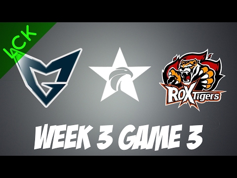 Samsung Galaxy vs ROX Tigers | Game 3 | HIGHLIGHTS | LCK W3D3 2017 Spring split