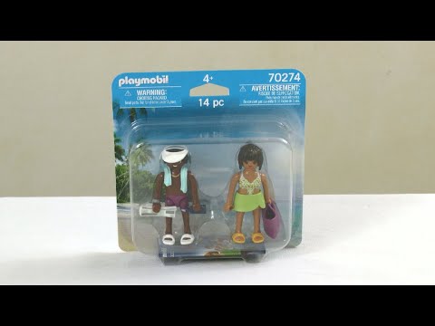 Unboxing Playmobil : Les vacanciers à la plage (2020) – 70274