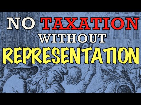 No Taxation Without Representation - The Song