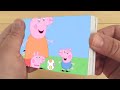 Flip Book Peppa Pig In Hindi Piggy In The Middle Gendh Ka Khel हिंदी Kahaniya Peppa Pig H