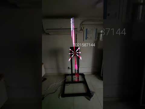 3D Holographic LED Fan On Rent 180cm