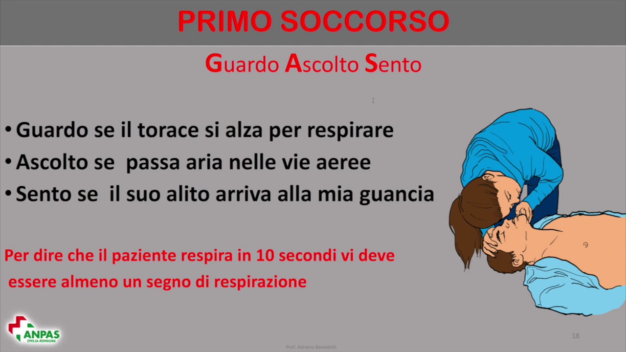 Primo Soccorso - Prima parte