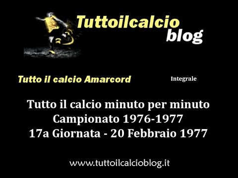 Tutto il calcio Amarcord Campionato 1976-77 17a Giornata