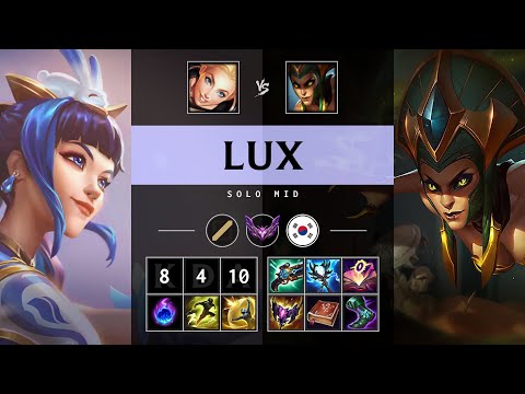 Lux Mid vs Cassiopeia - KR Master Patch 25.S1.3