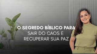 O SEGREDO BÍBLICO PARA DEIXAR DE VIVER NA CORRERIA