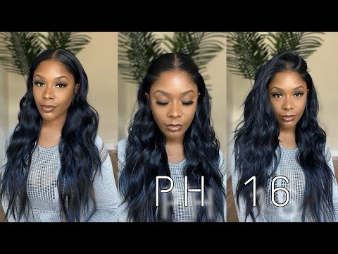 Outre HD Lace Frontal Wig Perfect Hairline Glueless Fully Hand-Tied 13X6 Lace Wig PH 16@OutreHairTV 