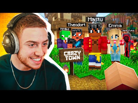 I'M JOIN THE MASTU MINECRAFT RP SERVER!  #1 (this town is really crazy)