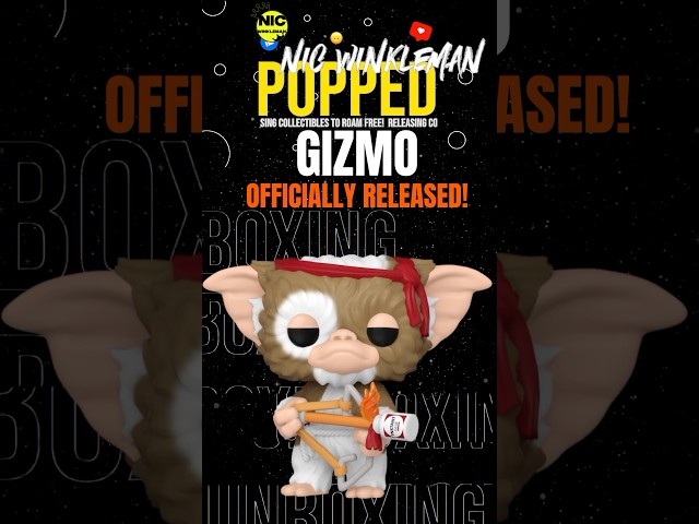 Vídeo relacionado con Funko Pop! Movies Gizmo con lazo, Gremlins 2: The New Batch, figura de vinilo #1753 con funda protectora
