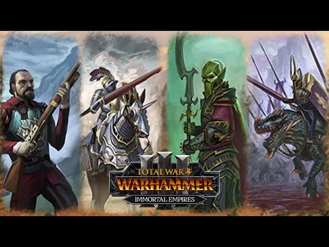 No Magic, Just Murder - Dark Elves vs Empire // Total War: WARHAMMER 3