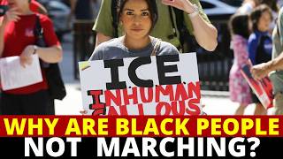 Racist Latin Protestors Ask WHY BLACK PEOPLE Are NOT Helping PROTEST ICE RAIDS