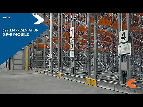 XP-R Mobile Racking System: High-Density Pallet Storage