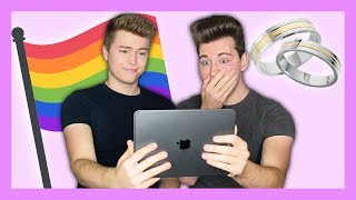 Reacting to Gay Proposal!