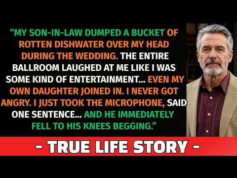 “My Son-In-Law Dumped A Bucket Of Dirty Water Over My Head During The Wedding… I Only Said 3 Words…”